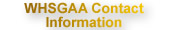WHSGAA Contact Information